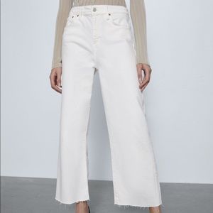 ZARA High Waist Culotte Pant